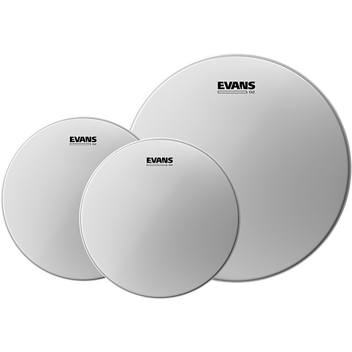 G2 Coated Drumhead Pack Rock 10