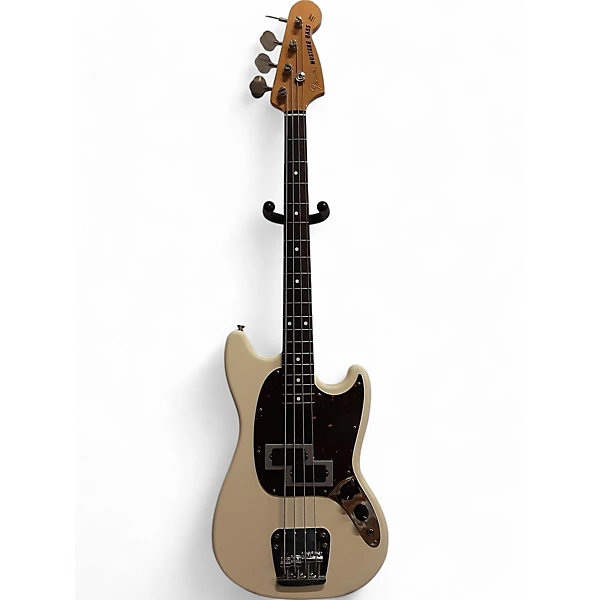 Used Fender MD98 70SD short Scale Olympic White Electric Bass Guitar