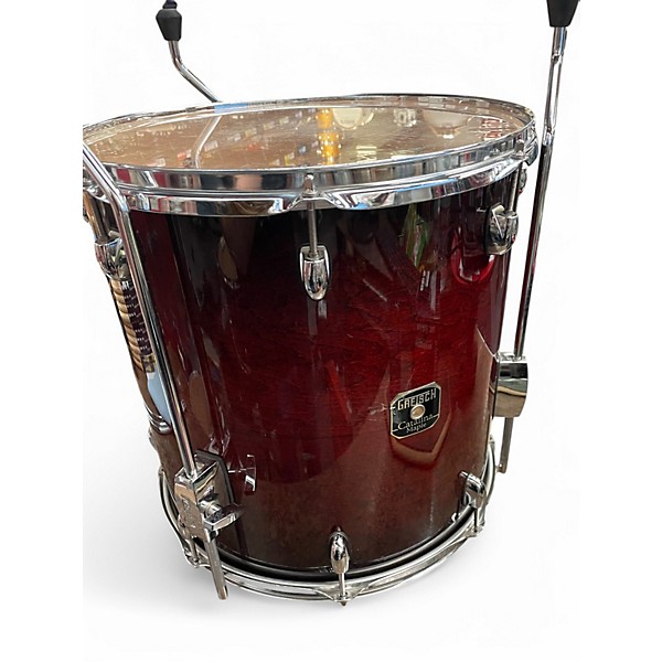 Gretsch Drums Used Gretsch Drums 4 Piece Catalina Maple Gloss Cherry Burst Drum Kit.gc
