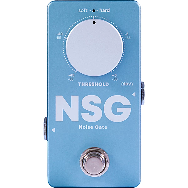 Noise Gate Mini Bass Effects Pedal Blue