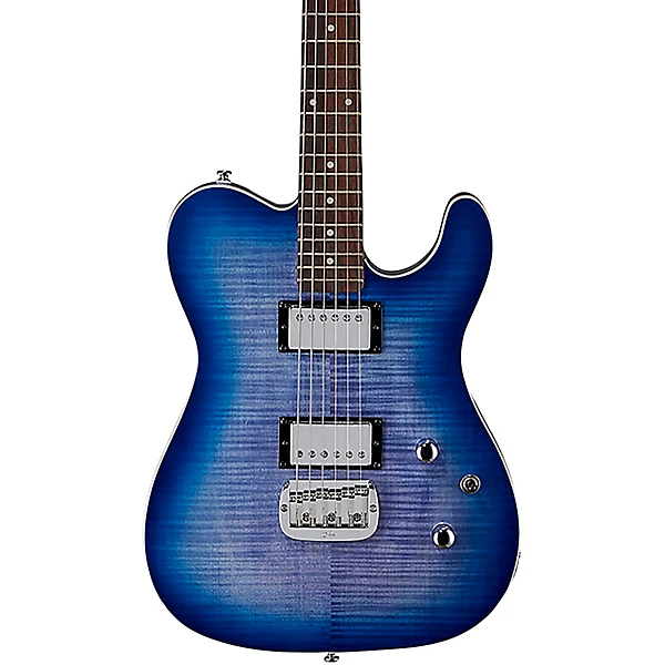 Tribute ASAT Deluxe Electric Guitar Bright Blue Burst