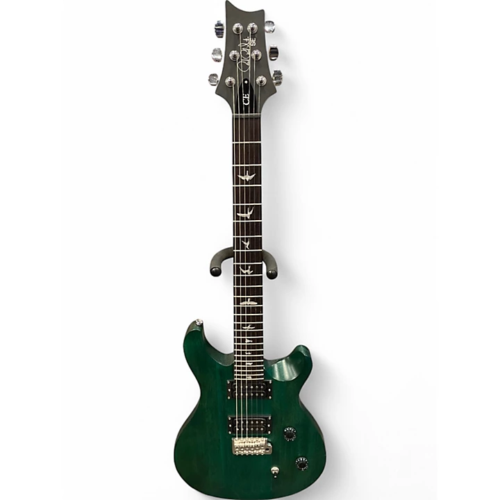 PRS Used PRS CE24 SATIN Green Solid Body Electric Guitar.gc