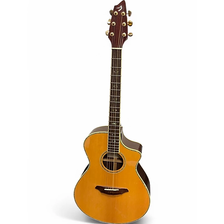 Used Breedlove AC25/SR PLUS Natural Acoustic Electric Guitar