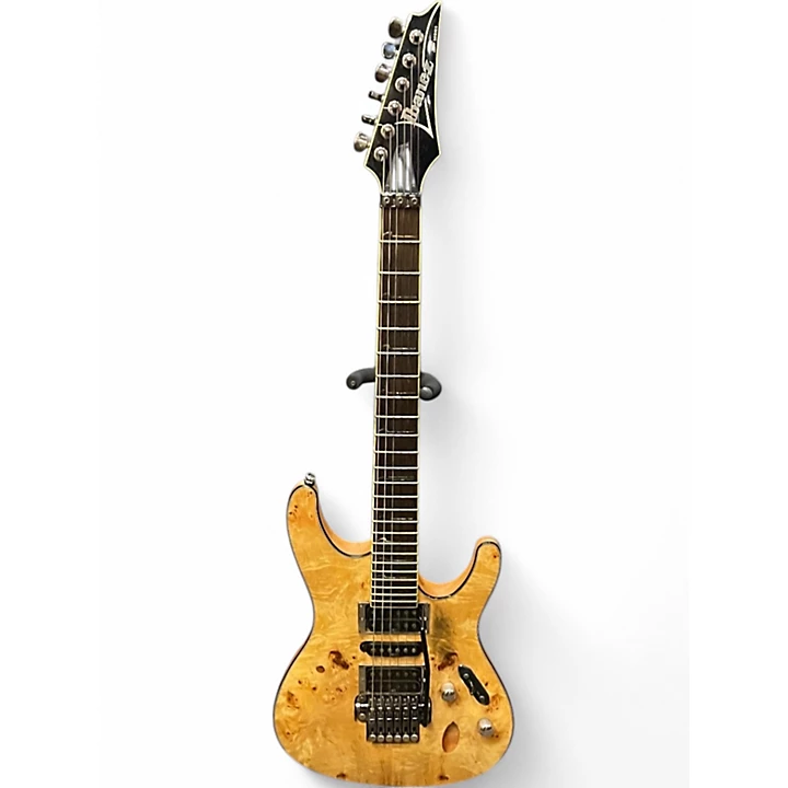 Ibanez Used Ibanez S770PB SPALTED MAPLE Solid Body Electric Guitar.gc