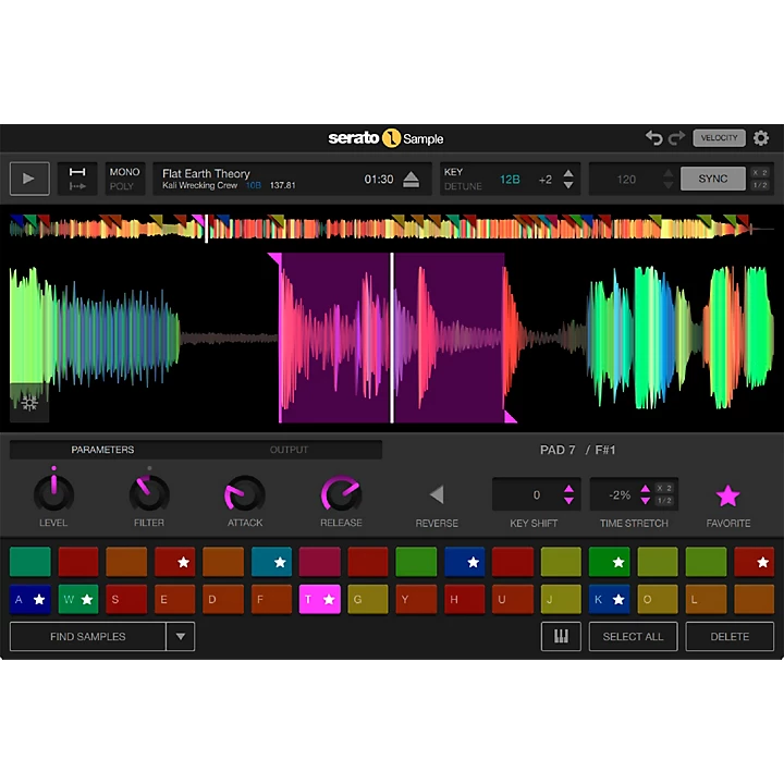 Serato Sample VST Software Sampler Plug in