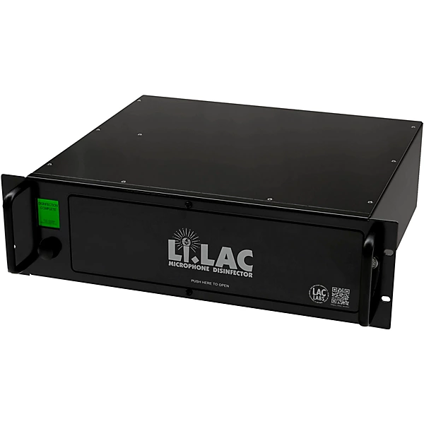 LiLAC UV Light Microphone Disinfector Black