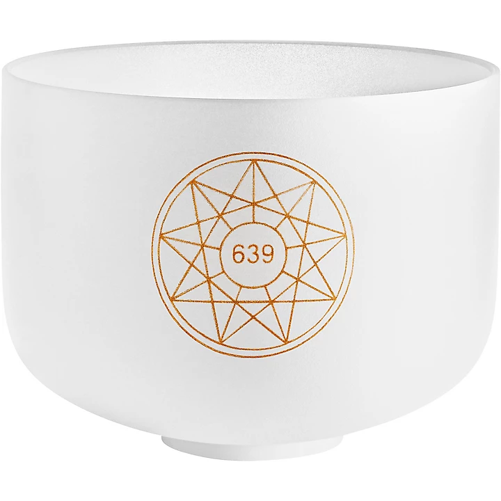 Sonic Energy Fa Solfeggio Crystal Singing Bowl 10 in