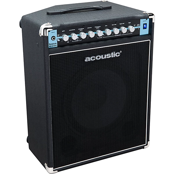 Acoustic B100C 1x12 100W Bass Combo With Tilt Back Cab Black
