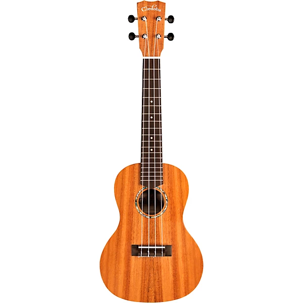 28C E Concert Koa Acoustic Electric Ukulele Natural