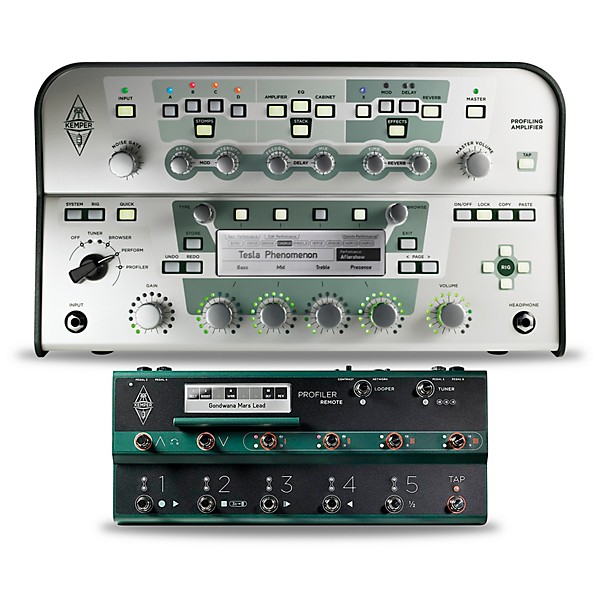 Profiling Amplifier Head White with Remote