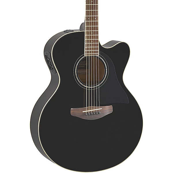 CPX600 Medium Jumbo Acoustic Electric Guitar Black