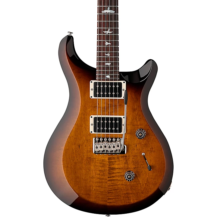 S2 10th Anniversary Custom 24 Electric Guitar Black Amber