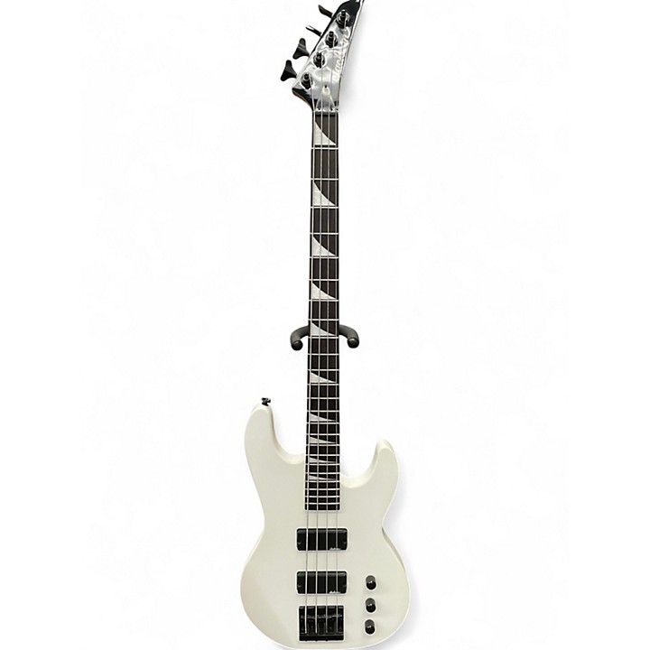 Used 2020s Jackson JS2 Concert White Electric Bass Guitar