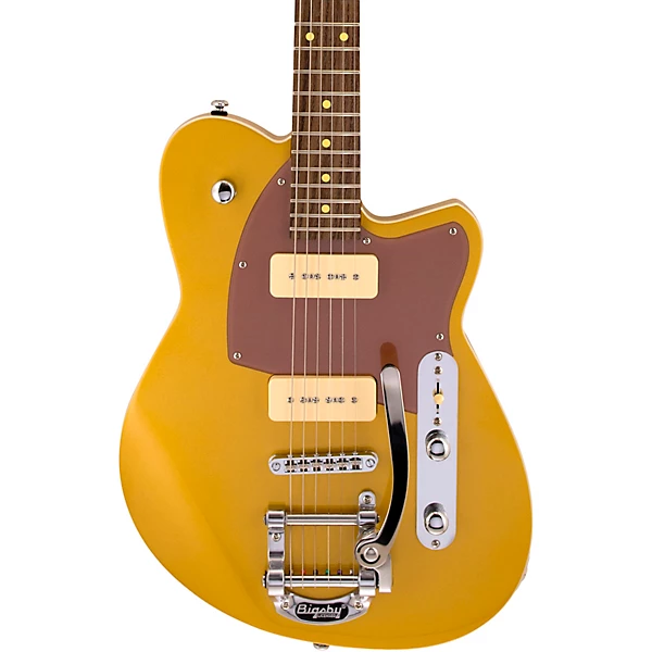 Charger 290 Bigsby Electric Guitar Venetian Gold