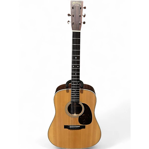 Used Martin D28 SATIN Natural Acoustic Guitar