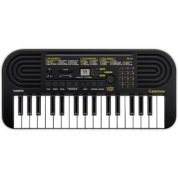 SA 51 32 Key Mini Portable Keyboard Black