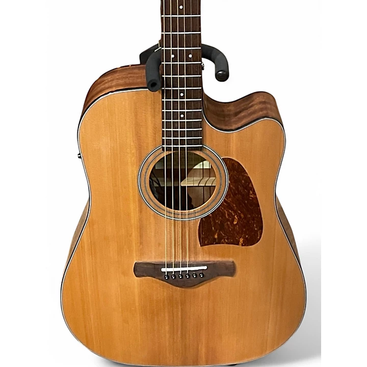 Used Ibanez AVD9CE Natural Acoustic Electric Guitar