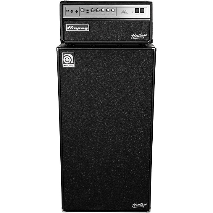Heritage SVT CL 300W Tube Bass Amp Head with 8x10 800W Bass Speaker Cab