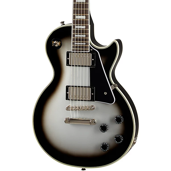 Les Paul Custom Limited Edition Electric Guitar Silver Burst