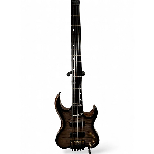 Epiphone Used KIESEL VB5 Black Edge Burst Electric Bass Guitar.gc