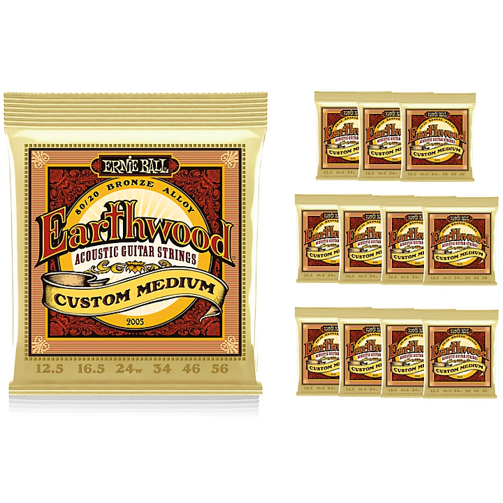 Earthwood 80 20 Custom Medium Acoustic Strings
