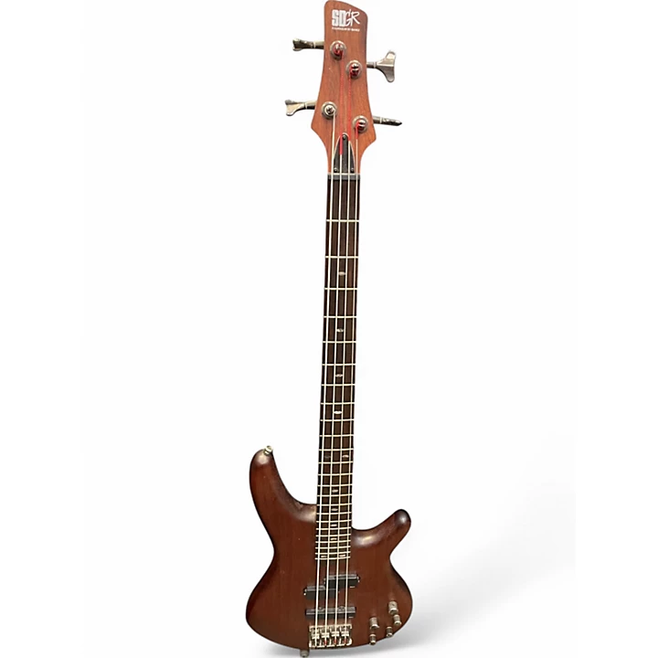 Used Ibanez SR490 Brown Electric Bass Guitar