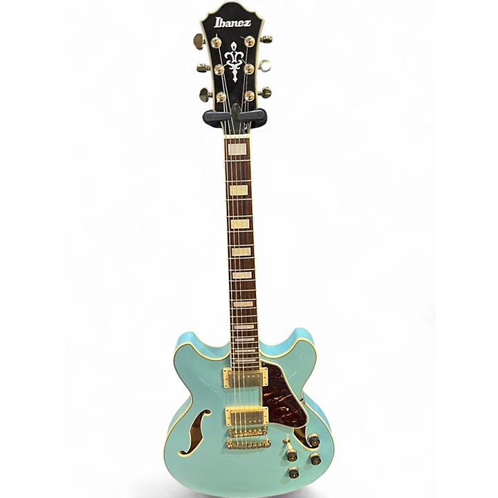 Ibanez Used Ibanez AS73G BABY BLUE Hollow Body Electric Guitar.gc