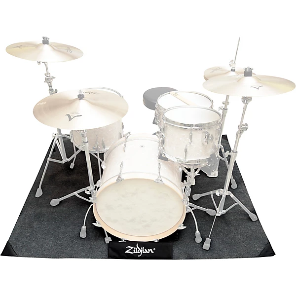 Gig Drum Rug Gray