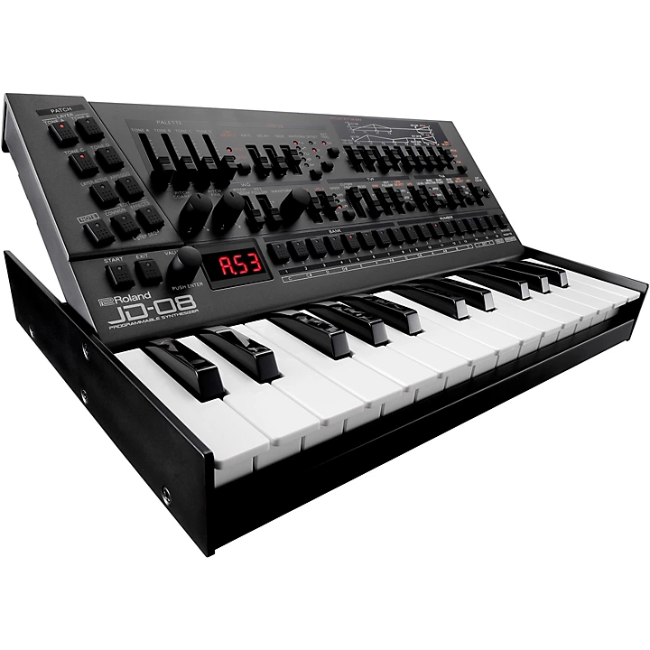 JD 08 Boutique Synthesizer and K 25m Keyboard Unit Bundle