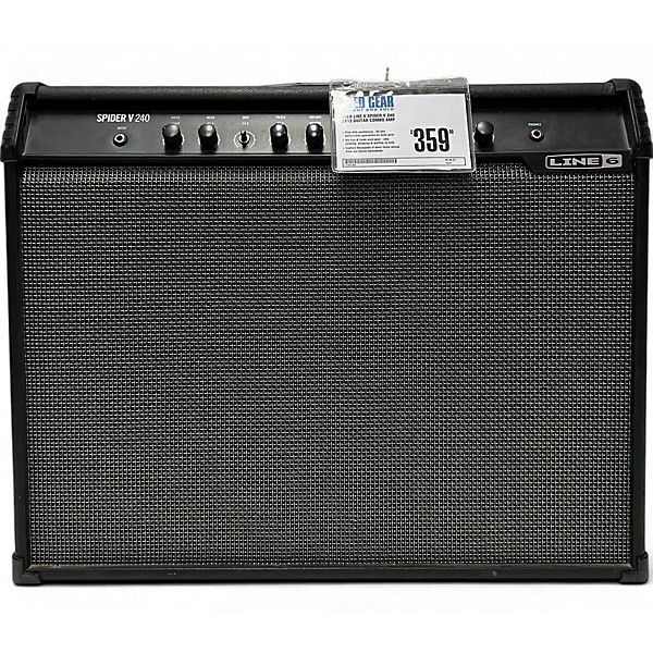 Used Line 6 Spider V 240 2x12 Guitar Combo Amp