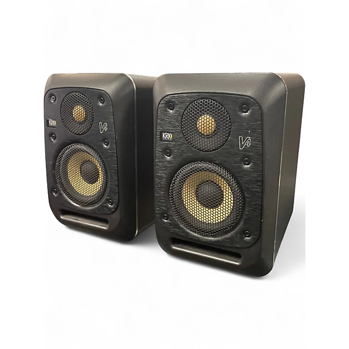 KRK Used KRK V4S4 Pair Powered Monitor.gc