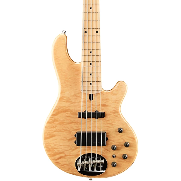 Skyline Deluxe 55 02 5 String Bass Natural Maple Fretboard