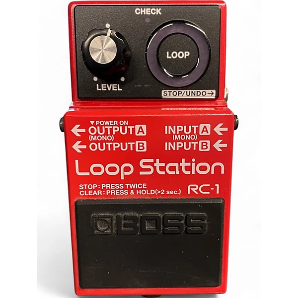 Used BOSS RC1 Loop Station Pedal