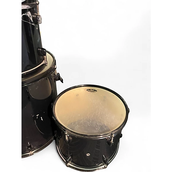 Pearl Used Pearl 2 Piece Forum BLACK Drum Kit.gc