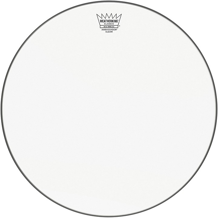 Ambassador Clear Classic Fit Drum Head
