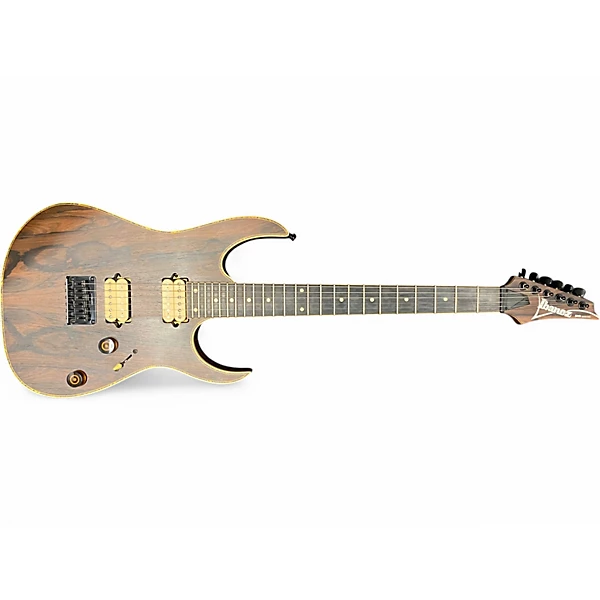 Ibanez Used Ibanez rgew521ZC Natural Solid Body Electric Guitar