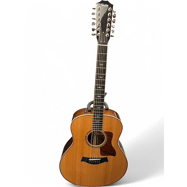 Taylor Used Taylor 858e Natural Acoustic Electric Guitar.gc