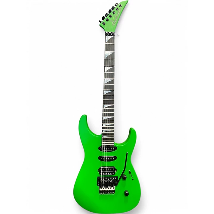 Jackson Used Jackson American Soloist SL3 Green Solid Body Electric Guitar.gc