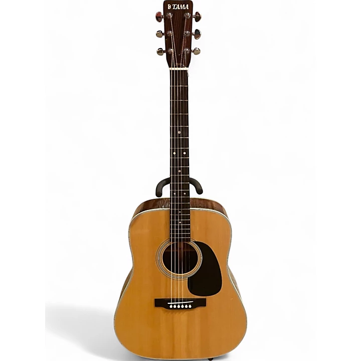 TAMA Used TAMA Dreadnought Natural Acoustic Guitar.gc