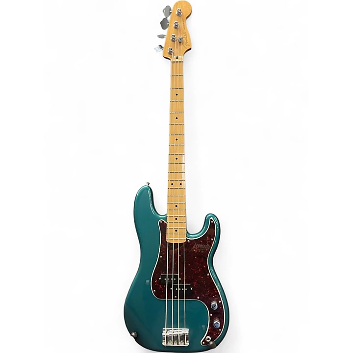 Fender Used Fender Player Precision Bass TEAL Electric Bass Guitar.gc