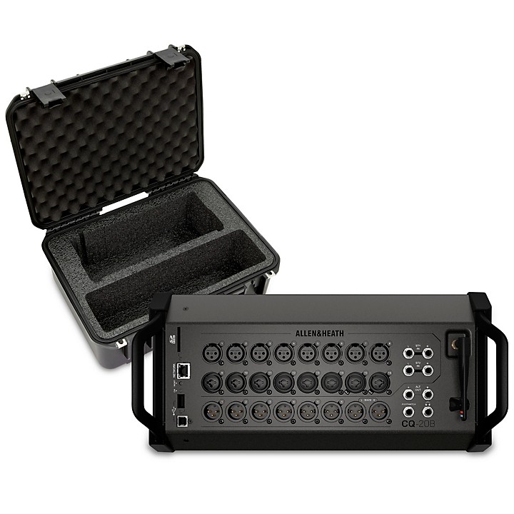 CQ 20B Digital Mixer Bundle With SKB iSeries Case