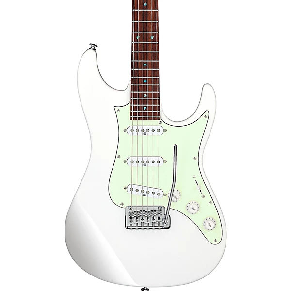 Luca Mantovanelli Signature Electric Guitar Luna White