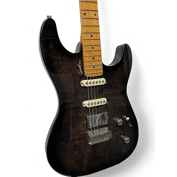 Used Godin Progressive Boutique Charcoal Solid Body Electric Guitar