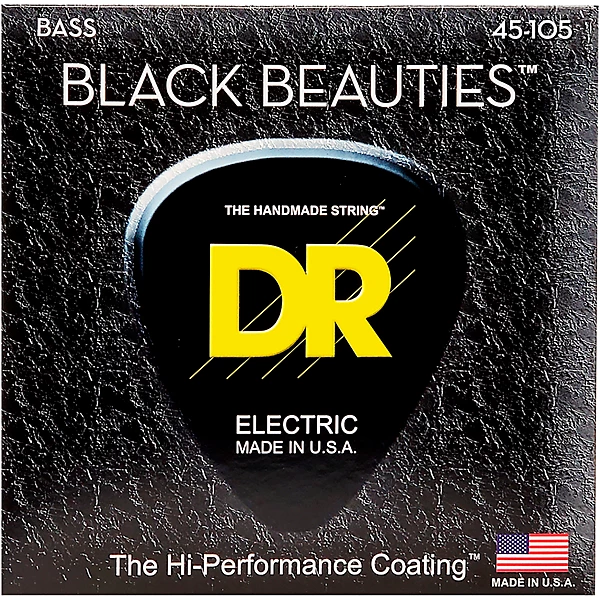 Black Beauties Medium 4 String Bass Strings