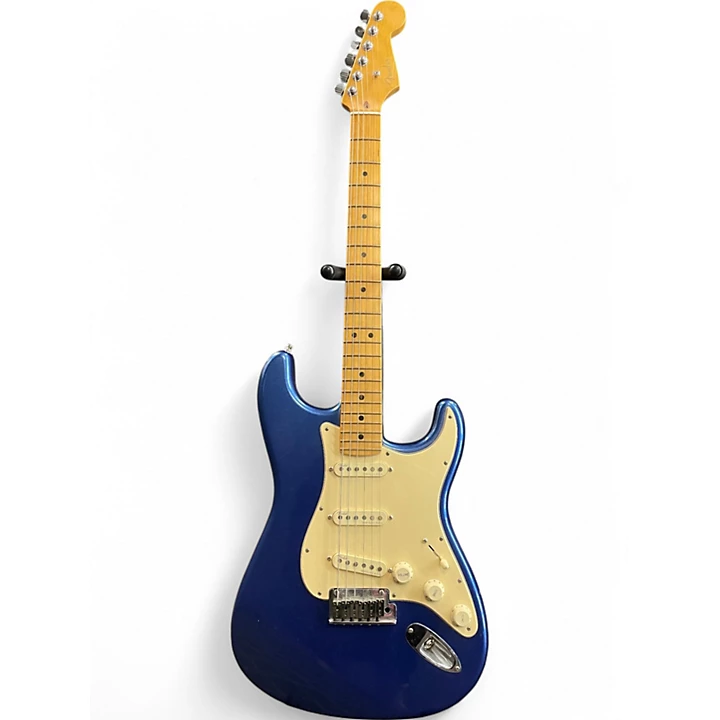 Used Fender American Ultra Stratocaster Cobra Blue Solid Body Electric Guitar