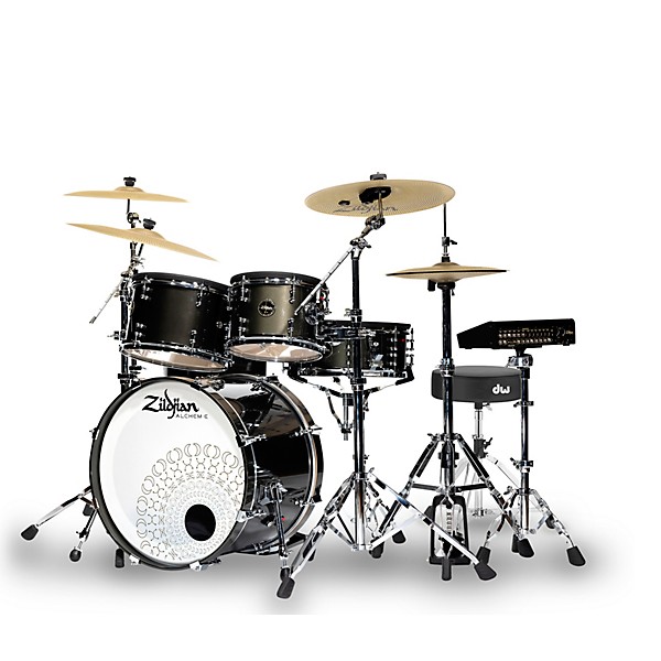Zildjian ALCHEM E Gold EX Electronic Drum Kit With DW Hardware