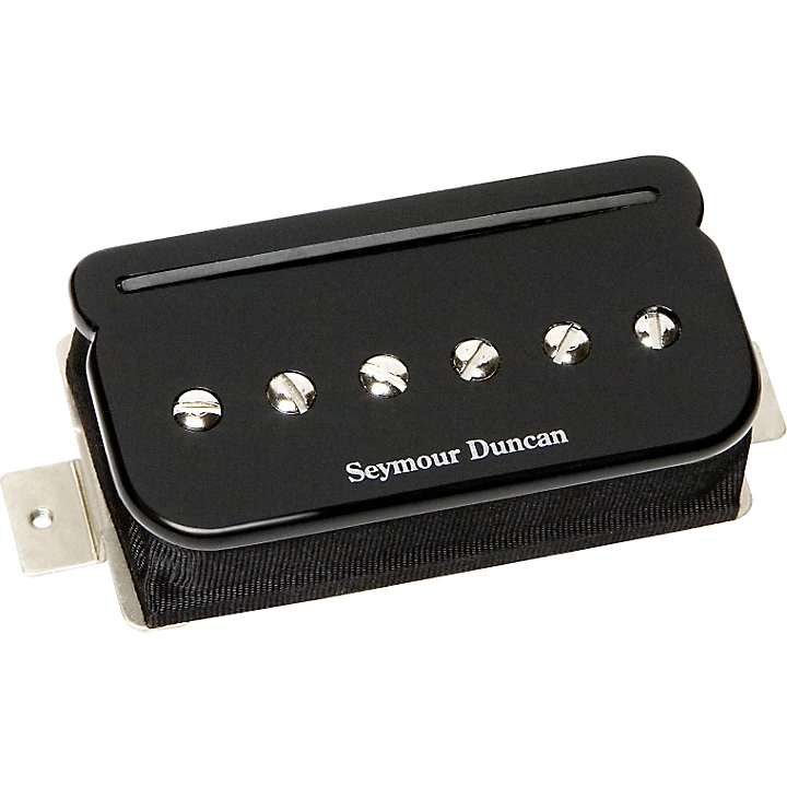 SHPR 2b P Rails Hot Bridge Pickup Black