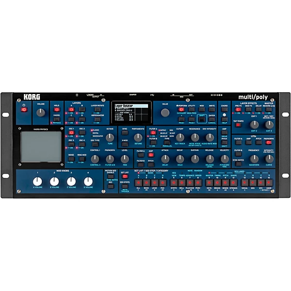 Multi Poly Virtual Analog Synthesizer Desktop Module