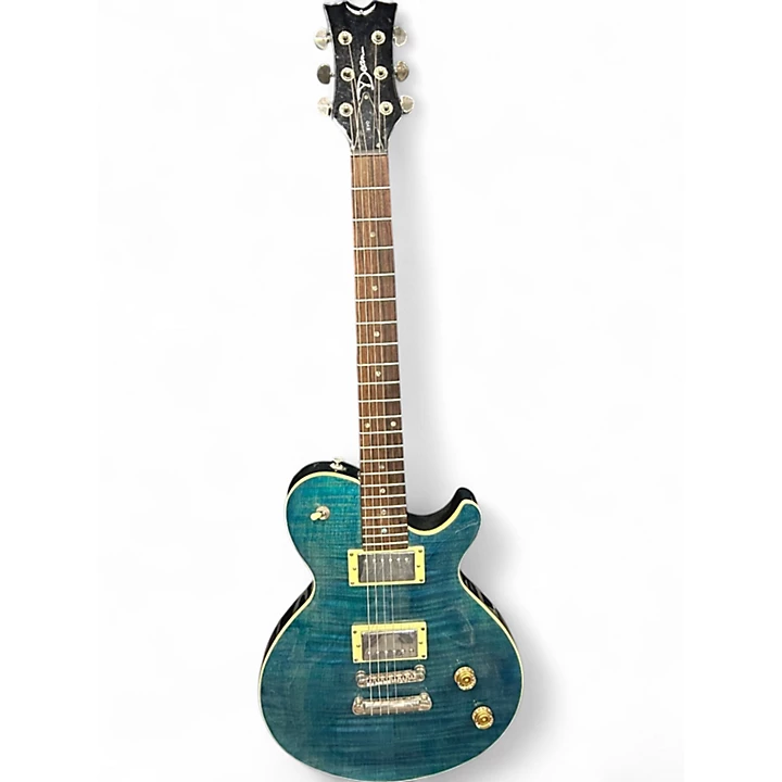 Dean Used Dean EVO Blue Agave Solid Body Electric Guitar.gc