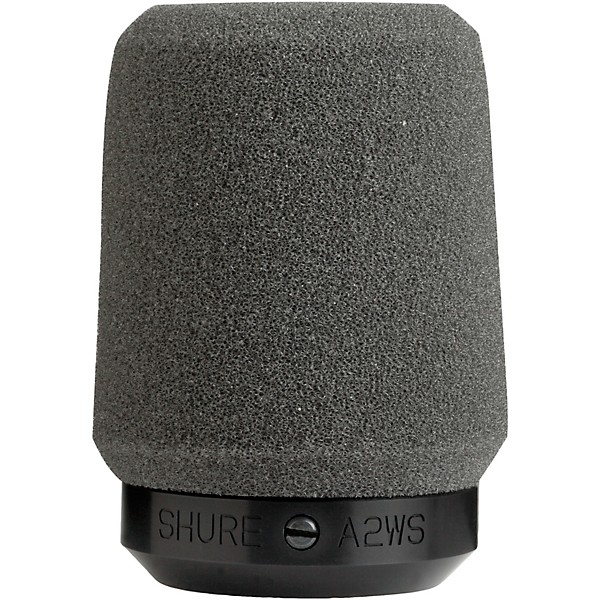 A2WS Locking Foam Windscreen for 545 Series and SM57 Grey